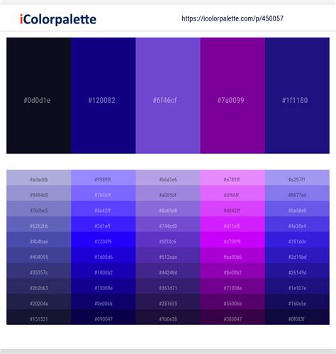 does purple and navy blue go together